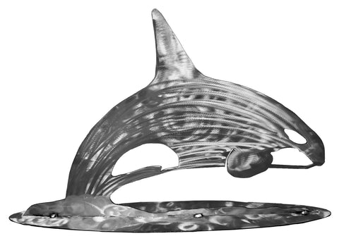 Orca - Metal Art Sculpture