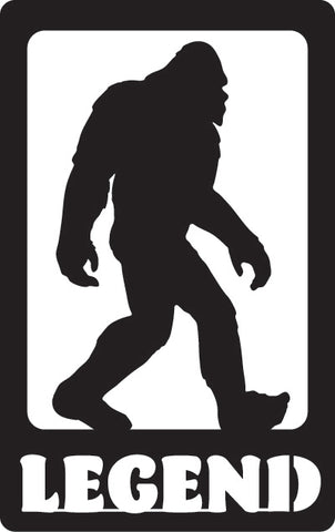 Bigfoot - Legend - Magnet - Squatch Metalworks