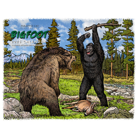 Another Bigfoot - 2025 - Calendar - Squatch Metalworks