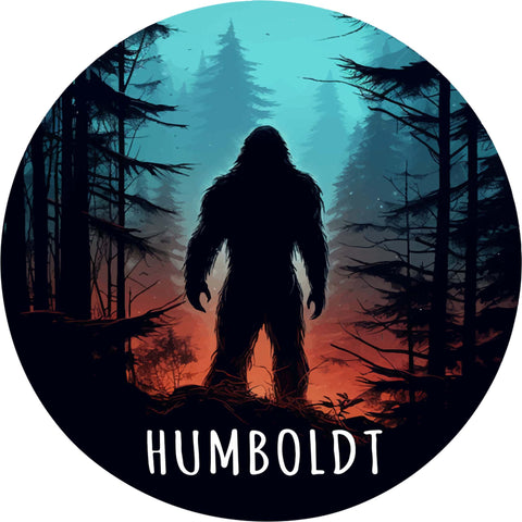 Humboldt Darksquatch - Vinyl Sticker - Squatch Metalworks
