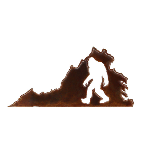 Virginia Bigfoot - Magnet - Squatch Metalworks