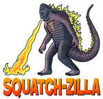Squatch-Zilla - Vinyl Sticker - Squatch Metalworks