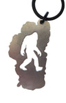 Lake Taho w/ Bigfoot - Keychain - Squatch Metalworks