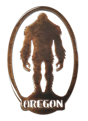 Crytpid w/Oregon Oval - Magnet - Squatch Metalworks