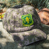 Squatch Metalworks -  Hats Bigfoot Camo - US Forest Service Department of Sasquatch - Baseball Hat  - SMW