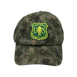 Squatch Metalworks -  Hats Bigfoot Camo - US Forest Service Department of Sasquatch - Baseball Hat  - SMW