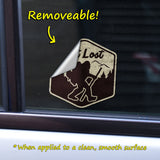 Squatch Metalworks -  Stickers Get Lost V1 - Vinyl Sticker  - SMW