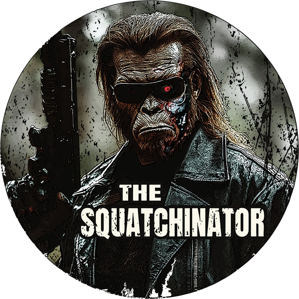 Squatchinator - Vinyl Sticker – Squatch Metalworks