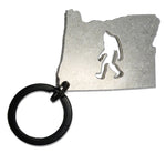 Oregon Bigfoot - Keychain