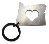 Oregon Heart - Keychain