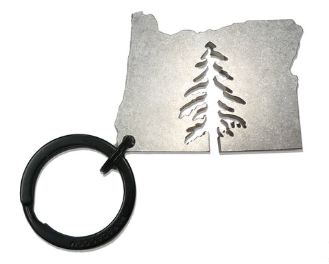 Oregon Tree - Keychain