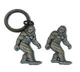 Sasquatch, Yeti, Bigfoot - Sculpted Pewter Magnet & Keychain