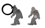 Sasquatch, Yeti, Bigfoot - Sculpted Pewter Magnet & Keychain