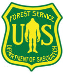 U.S.F.S. Department of Sasquatch - Sticker (10 pack)