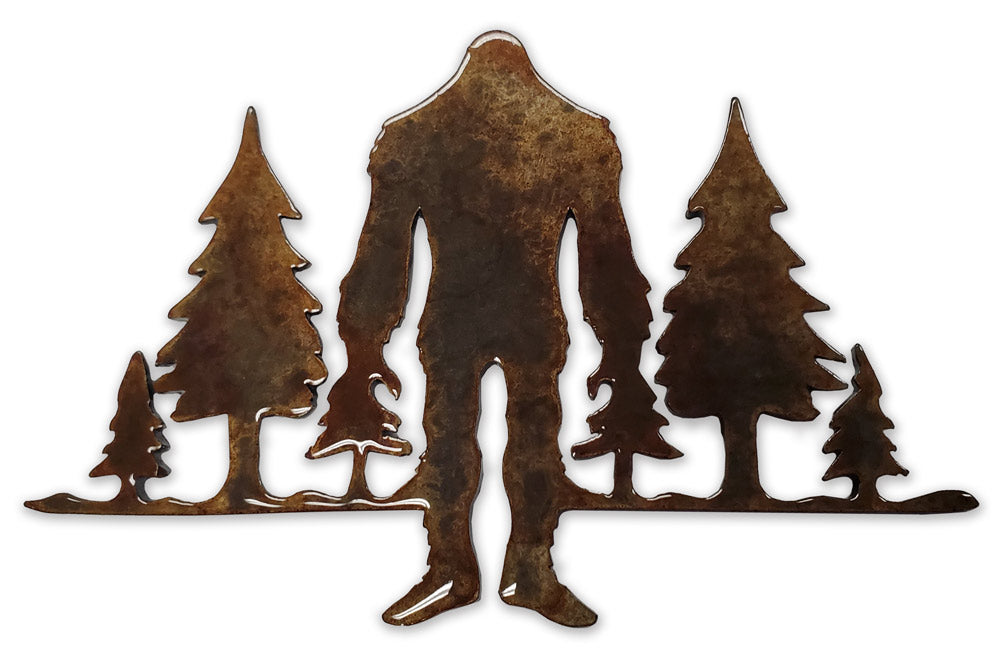 Cryptid & Trees - Magnet – Squatch Metalworks