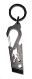 Squatch Metalworks -  Keychains "BRUTE" Bigfoot Recreation Utility Tool  - SMW