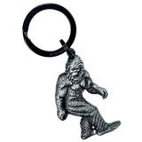 Squatch Metalworks -  Keychains Sasquatch, Yeti, Bigfoot - Sculpted Pewter Keychain  - SMW