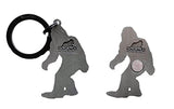 Squatch Metalworks -  Keychains Sasquatch, Yeti, Bigfoot - Sculpted Pewter Magnet & Keychain  - SMW