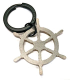 Squatch Metalworks -  Keychains Ships Wheel - Keychain  - SMW