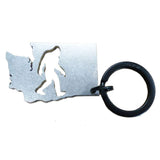 Squatch Metalworks -  Keychains Washington Bigfoot - Keychain  - SMW