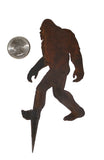 Squatch Metalworks -  Metal Art BIGFOOT! 4.25” Tall - Indoor Plant Art  - SMW