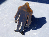 Squatch Metalworks -  Metal Art SQUATCH METALWORKS Bigfoot CRYPTID Trailer Hitch Cover for Trucks - Steel, Made in USA  - SMW