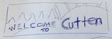 Squatch Metalworks -  Metal Art Welcome to Cutten Sign - Custom Metal Art  - SMW
