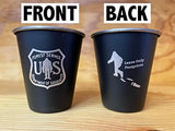Squatch Metalworks -  Shot Glasses Leave Only Footprints - Shot Glass  - SMW