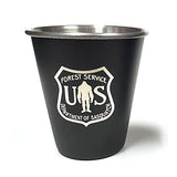 Squatch Metalworks -  Shot Glasses Leave Only Footprints - Shot Glass  - SMW