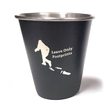 Squatch Metalworks -  Shot Glasses Leave Only Footprints - Shot Glass  - SMW